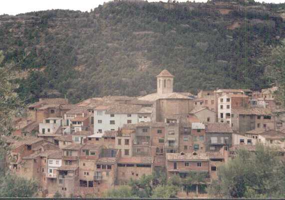 Cabassers vist per la part est